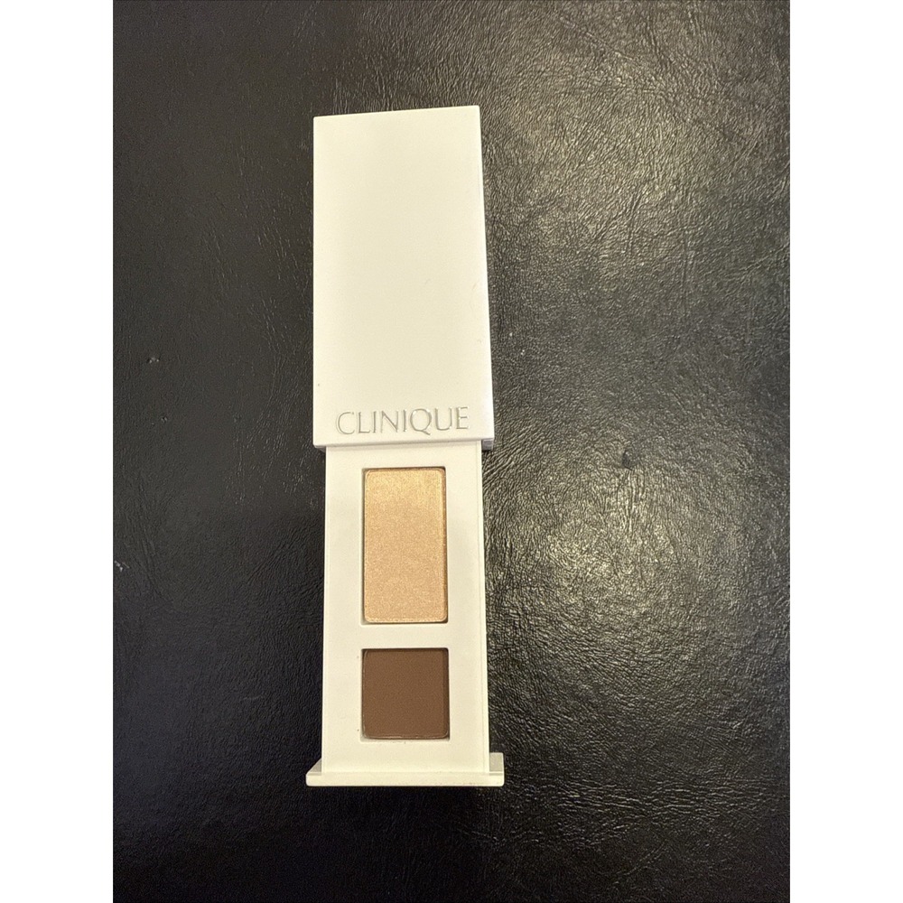 CLINIQUE All About Shadow Duo 06 Daybreak & E0 Chocolate Bark Lim.‎ Edition 06oz